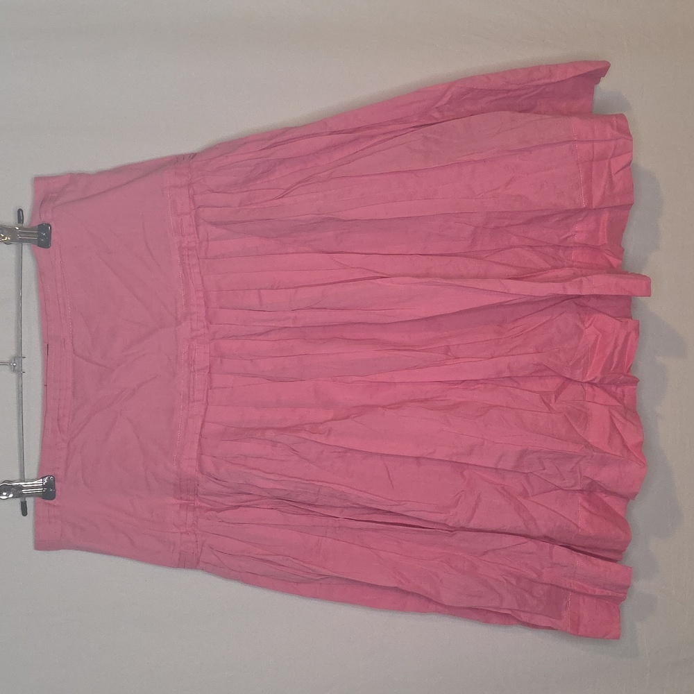 J. Crew Vibrant Pink A-Line Skirt